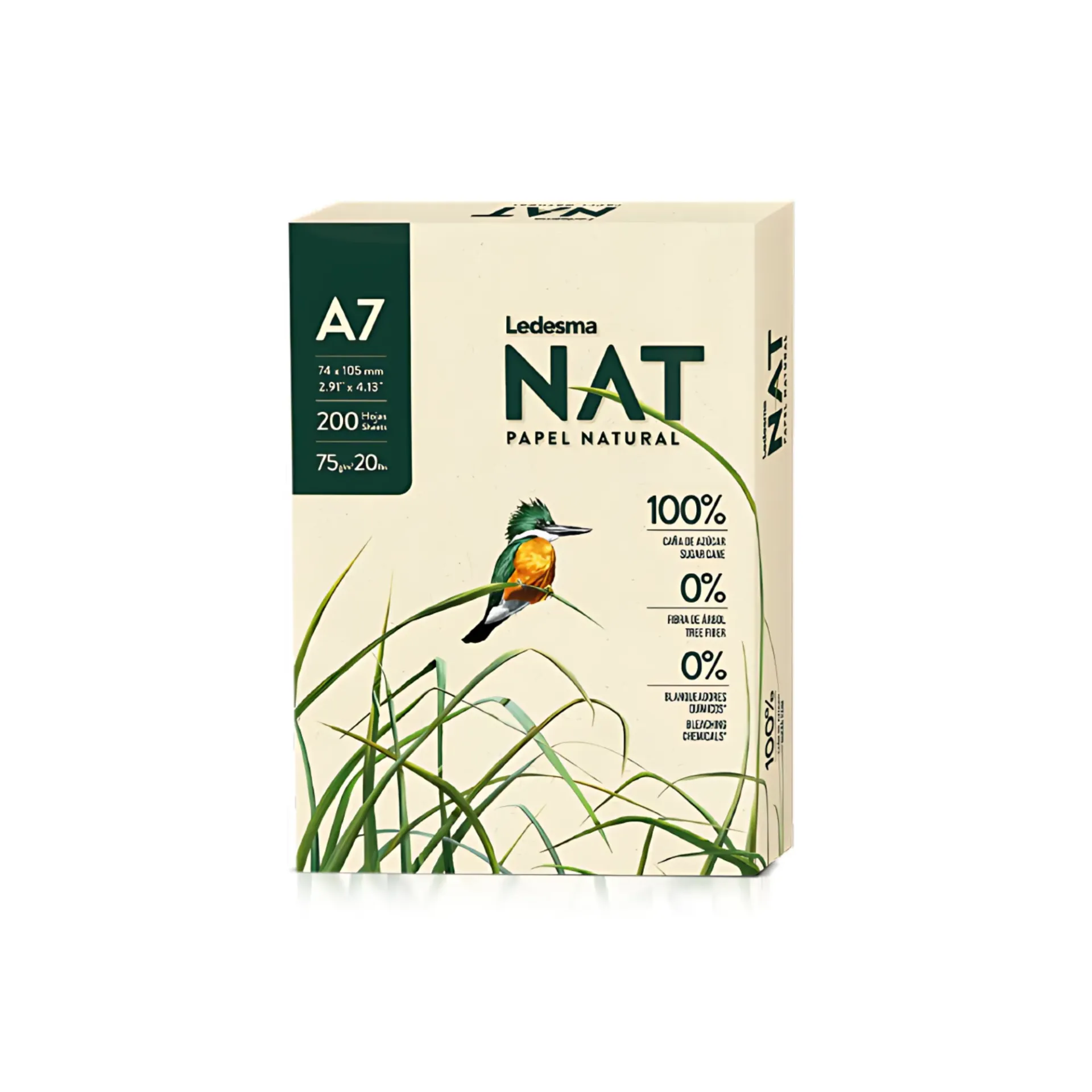 Resma A7 Ledesma Nat 75gr 500 hojas