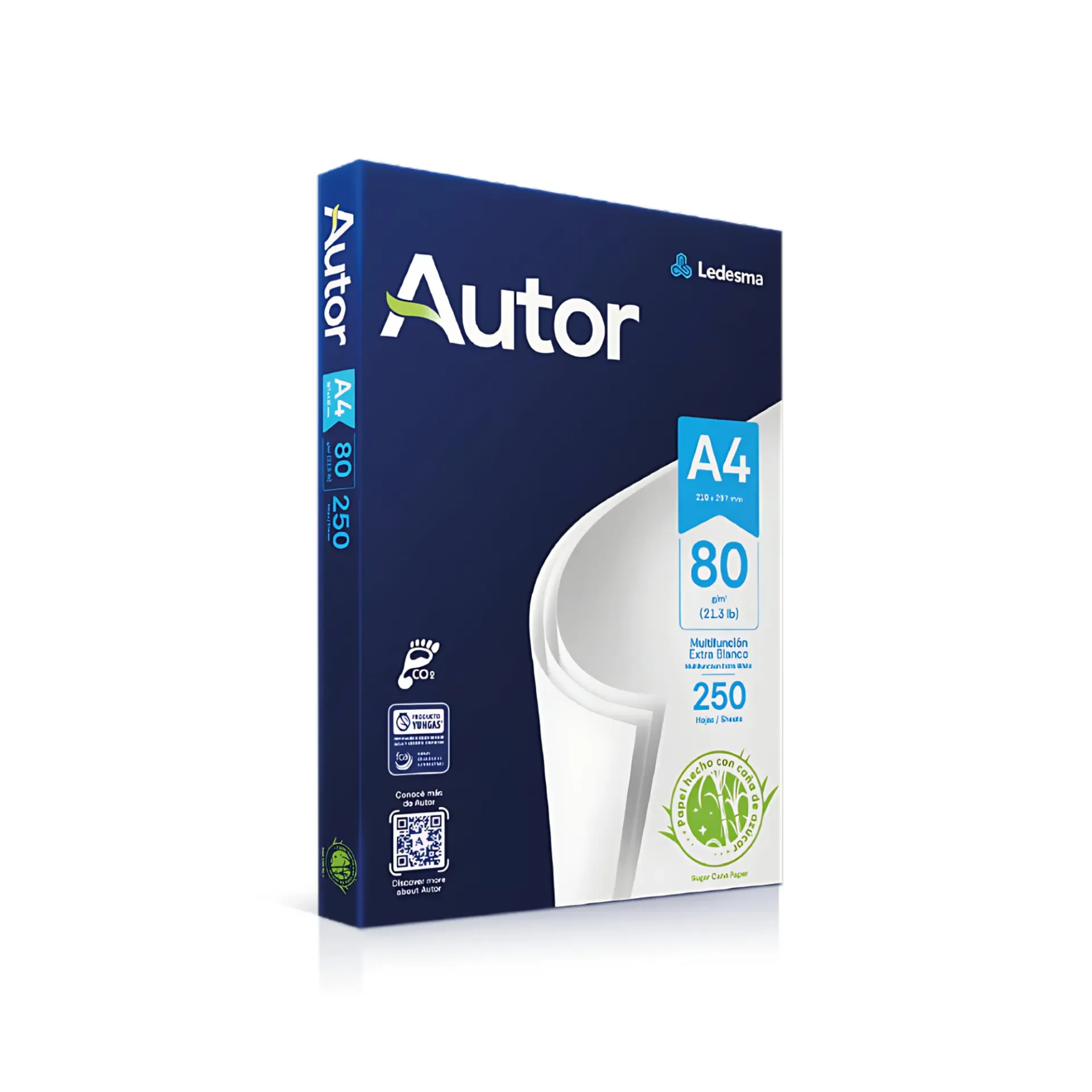Resma A4 Autor 80gr 250 hojas