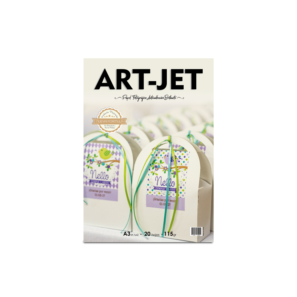 ART-Jet Fotográfico Adhesivo Brillante 115g