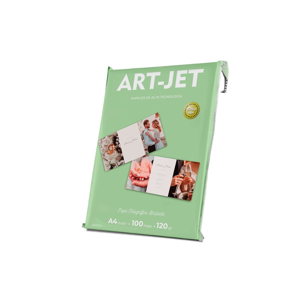 ART-Jet Fotográfico Brillante 120g