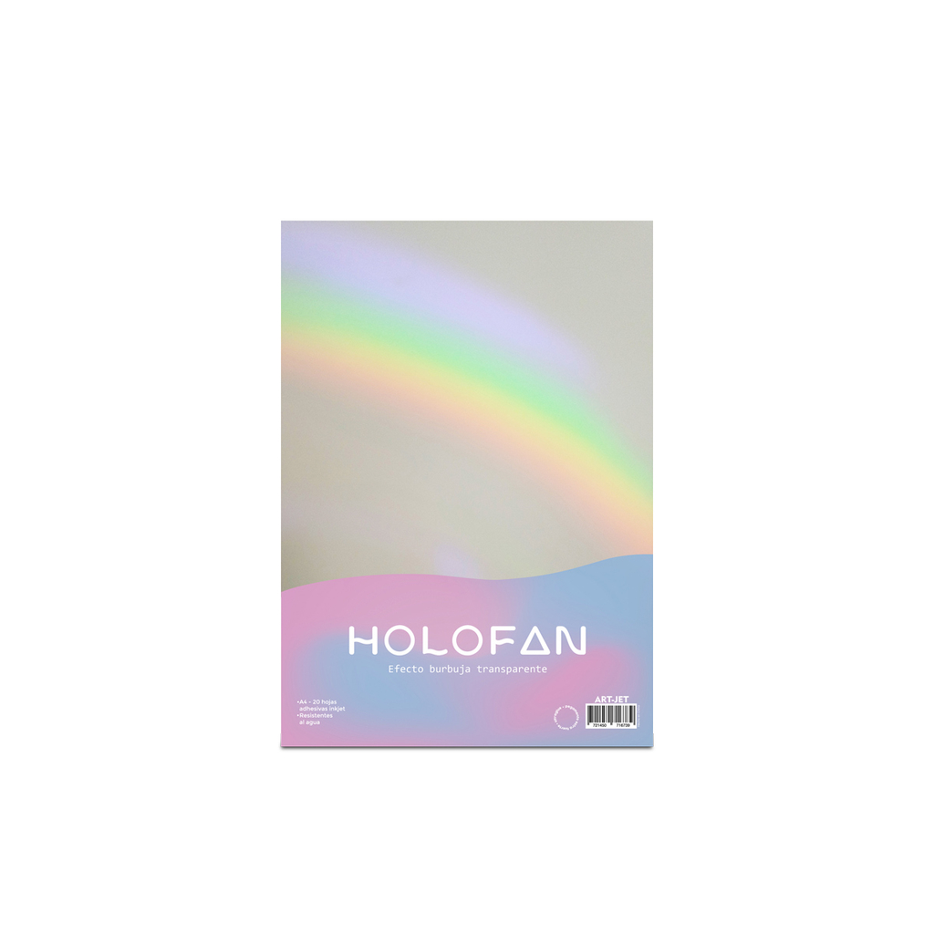 ART-Jet Holofan Efecto Burbuja Transparente