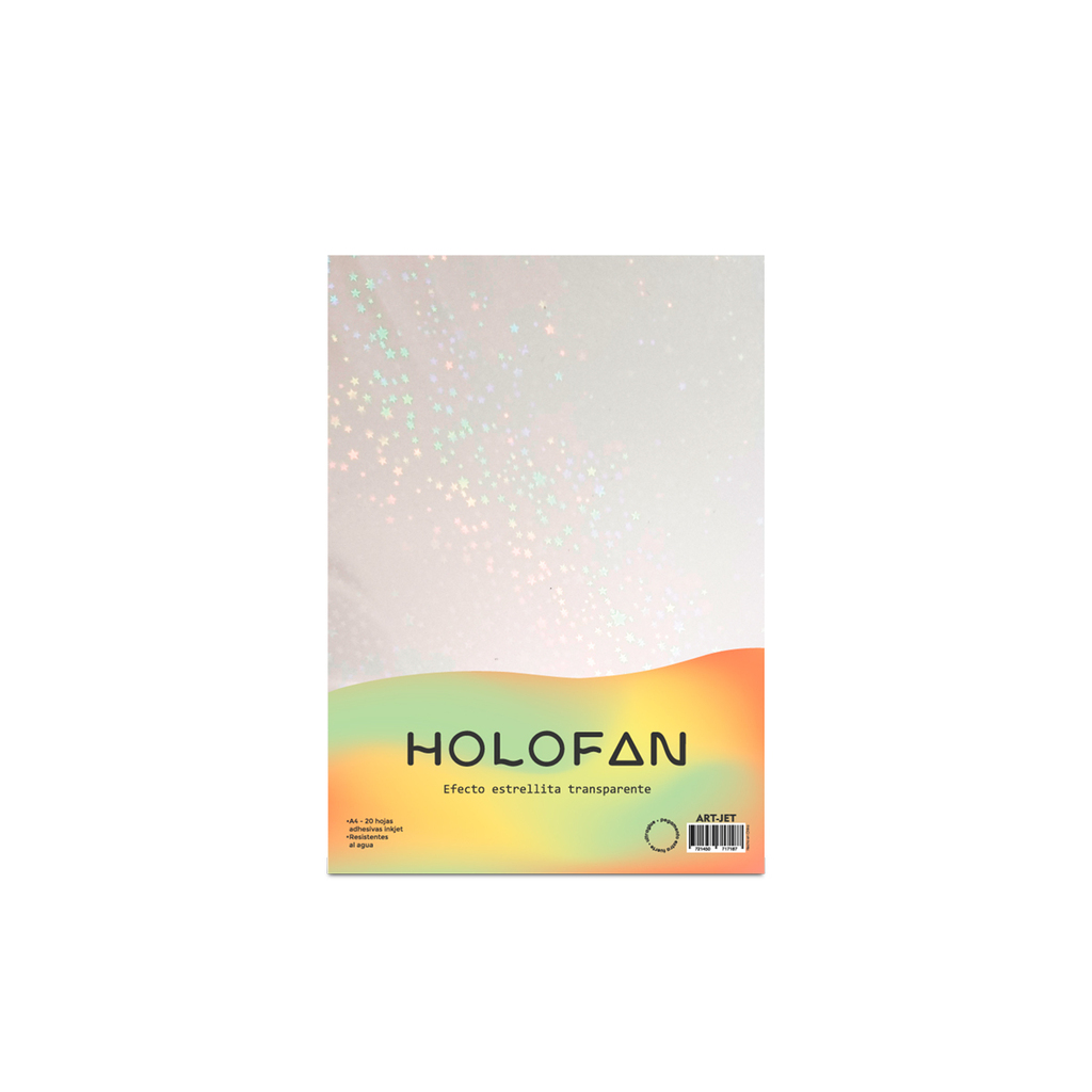 ART-Jet Holofan Efecto Estrellita Transparente