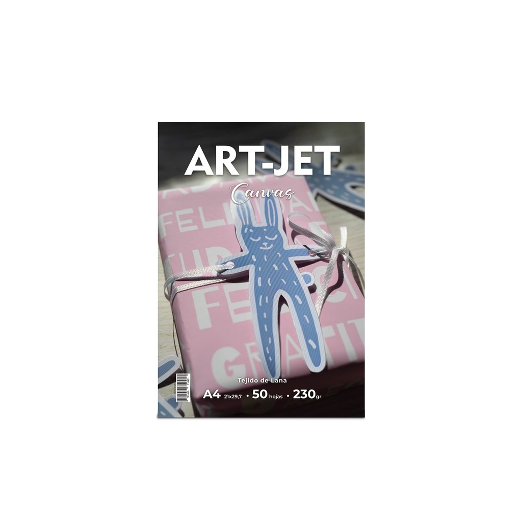 ART-Jet Canvas Brillante Tejido de Lana 230g