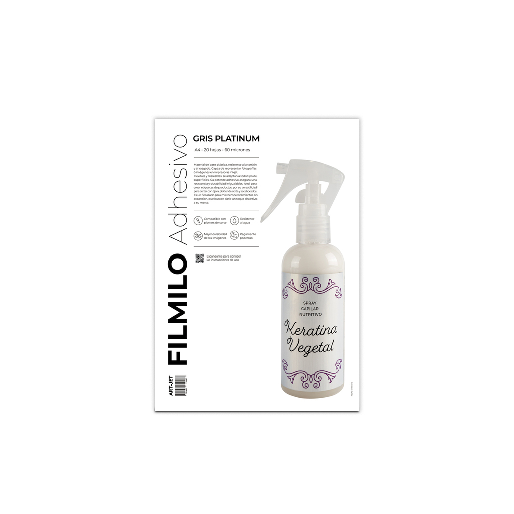 ART-Jet Filmilo Adhesivo Gris Platinum