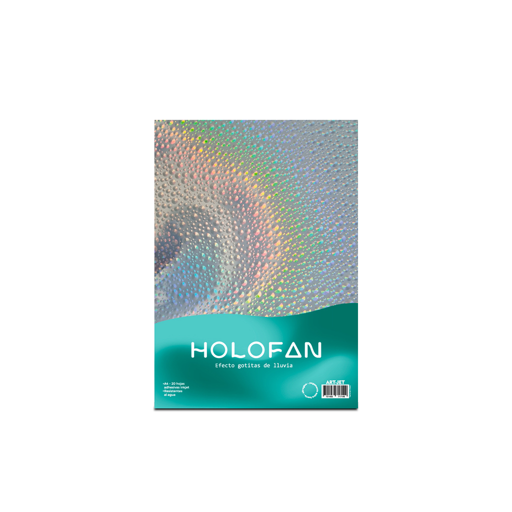 ART-Jet Holofan Efecto Gotitas de Lluvia