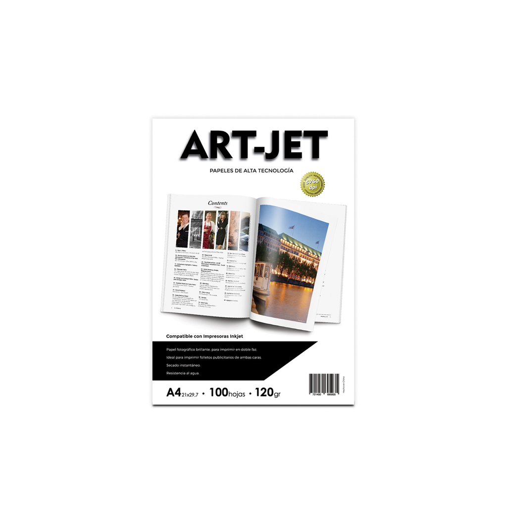 ART-Jet Fotográfico Brillante DobleFaz 120g