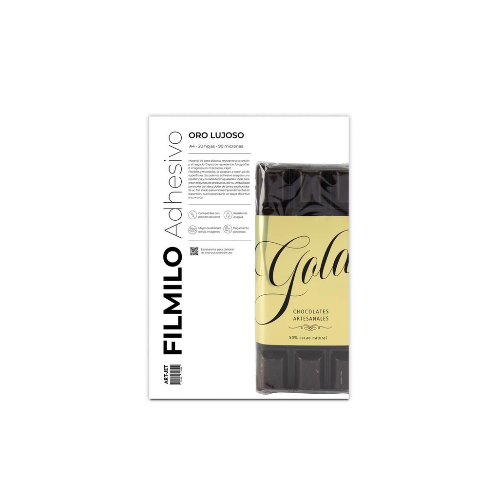 ART-Jet Filmilo Adhesivo Oro Lujoso