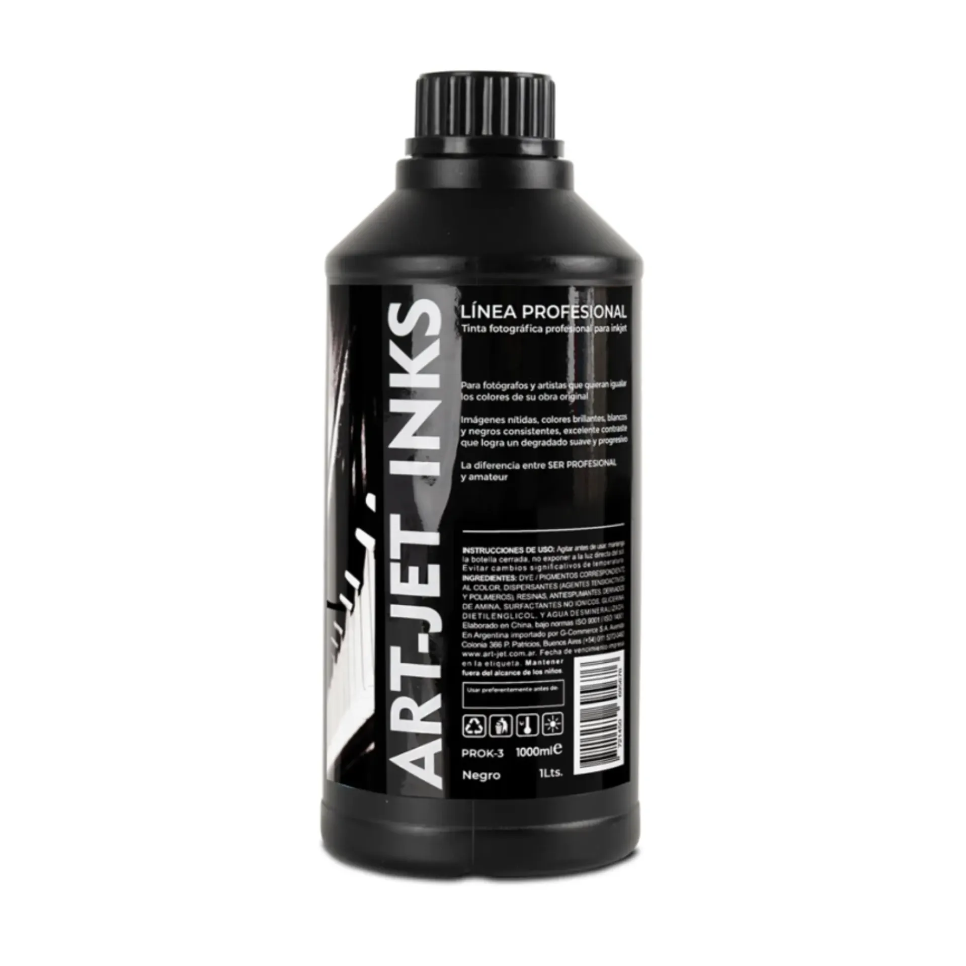 Tinta ART-Jet Profesional 1 LITRO (Negro)